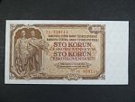 100 Kčs 1953 série SE, tiskárna STC Praha