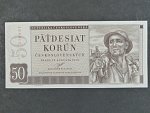 50 Kčs 29.8.1950, série A 07