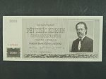 5000 Kčs 1.11.1945 série 15 A