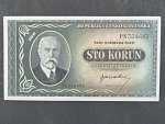 100 Kčs 1945 série PN