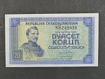 20 Kčs 1945 série KR