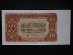 10 Kčs 1953 série CK, tiskárna Goznak Moskva