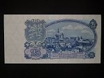 25 Kčs 1953 série BB tmavě modrá, tiskárna Goznak Moskva