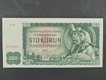 100 Kčs 1961 série G 68, číslovač 1c