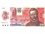 50 Sk 1987 s. I kolkovaná, Baj. SK2b