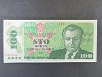 100 Kčs 1989 s. A 20