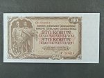 100 Kčs 1953 série CP, tiskárna Goznak Moskva