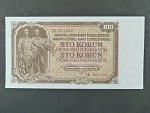 100 Kčs 1953 série CK, tiskárna Goznak Moskva
