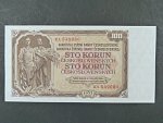 100 Kčs 1953 série KA, tiskárna STC Praha