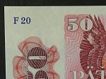 50 Kčs 1987 s. F 20 bez podtisku 