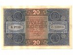 20 Kč 15.4.1919, serie P 239