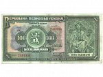 100 Kč 14.1.1920 série Ag