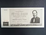 5000 Kčs 1.11.1945 série 15 A