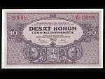 10 Kčs 2.1.1927 série B