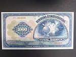 1000 Kč 8.4.1932, serie A, svislá perforace NEPLATNÉ