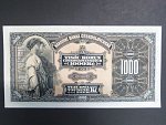 1000 Kč 8.4.1932, serie A, svislá perforace NEPLATNÉ