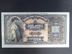 1000 Kč 8.4.1932, serie B, perforace SPECIMEN