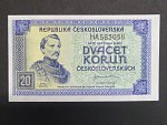 20 Kčs 1945 série HA