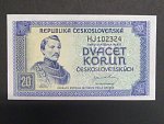 20 Kčs 1945 série HJ
