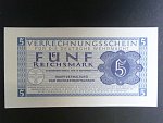 vydání pro Wehrmacht 1944, 5 Reichsmark 15.9.1944, Ros. DWM-9