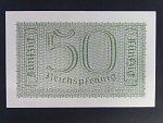vydání pro obsazené území 1939-45, 50 Reichspfennig b.d., Ros. ZWK-1a
