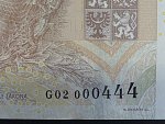 500 Kc 2009 s. G 02 000444, Baj. CZ 25 