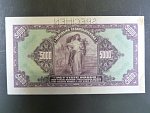 5000 Kč 6.7.1920, s.A, perf. SPECIMEN, na R stopy po lepu