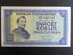 20 Kčs 1945 série HF