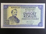 20 Kčs 1945 série KT