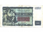 1000 Ks 25.5.1934 s přetiskem, série J, 2x perf. SPECIMEN