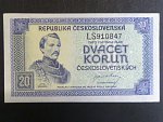 20 Kčs 1945 série LS
