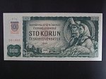 100 Sk/Kčs 1961 s. P 74, kolkovaná, Baj. SK 3c, Pi. 17