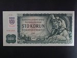 100 Sk/Kčs 1961 s. G 88, II.vydání, kolkovaná, Baj. SK 3e1, Pi. 17