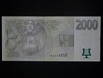 2000 Kč 2007 série F 22