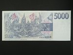 5000 Kč 1993 s. A 02, Baj. CZ 9, Pi. 9