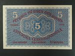 5 Kč 15. 4. 1919 série 0072