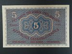 5 Kč 15. 4. 1919 série 0156