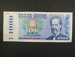 1000 Kčs 1985 s. C 28, sériové čísla blíž u sebe