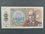 10 Kčs 1986 s. J 10