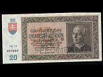 20 Ks 15.9.1939 , serie Lk, perf. SPECIMEN