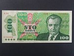 100 Kčs 1989 s. A 36, vzácně se vyskytující vysoká série