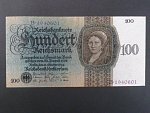 Německo, 100 RM 1924 série B, podtiskové písmeno K