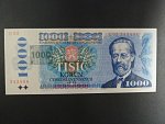 1000 Kč 1985 s. U 05, kolek tištěný, Baj. CZ 3b, Pi. 3