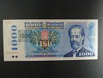1000 Kč 1985 s. U 10, kolek tištěný, Baj. CZ 3b, Pi. 3