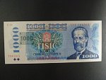 1000 Kč 1985 s. U 11, kolek tištěný, Baj. CZ 3b, Pi. 3