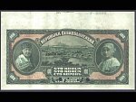 100 Kč 14.1.1920 s. D anulát, 2x přetisk SPECIMEN