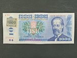 1000 Kč 1985 s. C 73, kolek lepený, Baj. CZ 3a, Pi. 3
