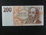 200 Kč 1993 s. A 49 proužek Kčs, Baj. CZ 6a, Pi. 6a