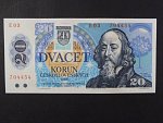 20 Sk/Kčs 1988 s. E 03, kolkovaná, Ba. SK 1, Pi. 15