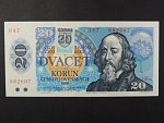 20 Sk/Kčs 1988 s. H 47, kolkovaná, Ba. SK 1, Pi. 15